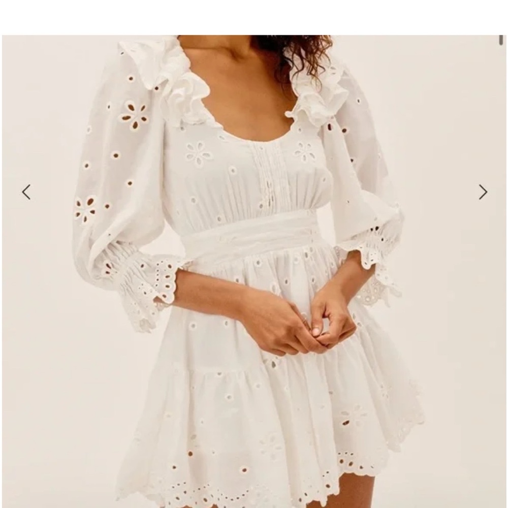 NWT for love and lemons Serena mini dress